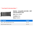 thumbnail image 2 of Radiator - Compatible with 2006 - 2007 Chevy Monte Carlo, 2 of 2