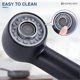 thumbnail image 5 of Retractable Black Faucet Sprayer Kitchen Sink Mixer Tap 2 Jets Replacement Sprayer for Kitchen Faucet or Sink, 5 of 5