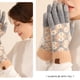 thumbnail image 4 of Guantes de invierno para hombre y mujer con pantalla táctil, guantes de punto cálidos para mensajes de texto, 4 of 5