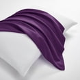 thumbnail image 3 of Evolive Ultra Soft Microfiber Body Pillow Cover/Pillowcases 21"x54" with Hidden Zipper Closure (21"x54" Body Pillow Cover, Purple), 3 of 3