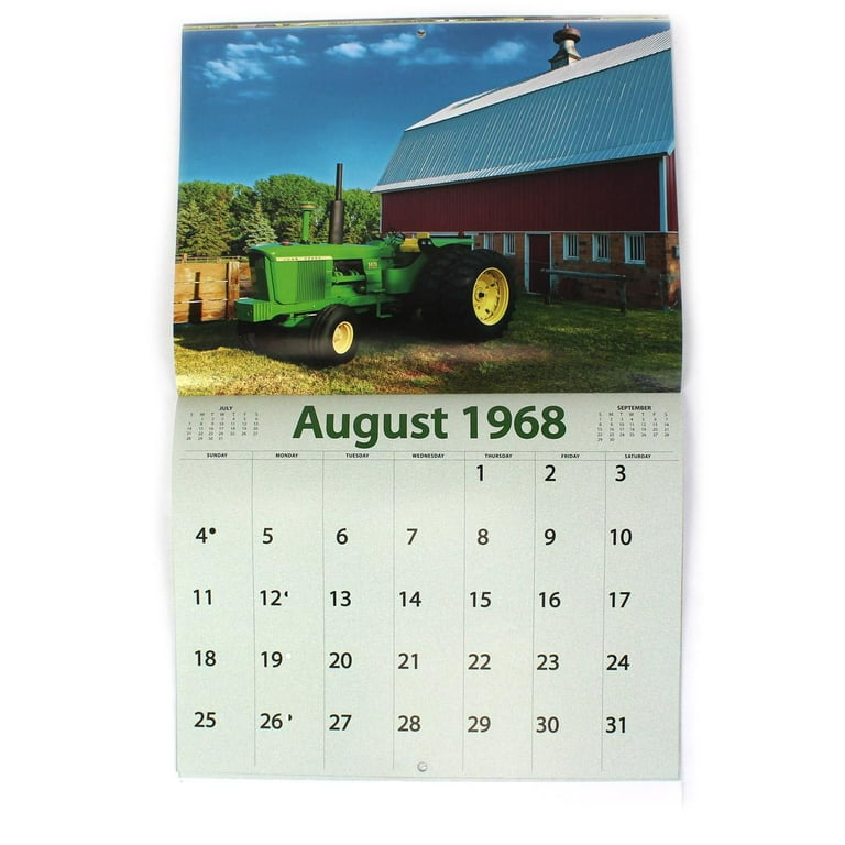 John Deere Wall Calendar 2024 Berny Celesta