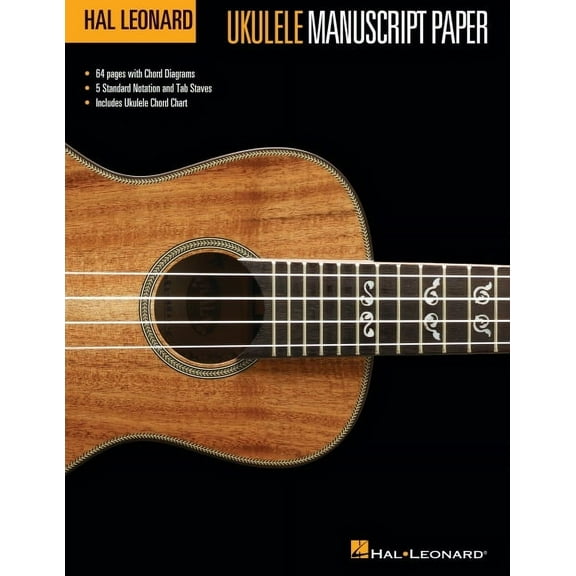 Hal Leonard Ukulele Manuscript Paper, (Paperback)