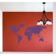 thumbnail image 4 of World Map Wall Art Earth Atlas Decal Sticker, 4 of 4