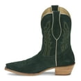 thumbnail image 3 of Tony Lama Womens Lea Suede Embroidered Snip Toe Cowboy  Mid Calf Boots, 3 of 5