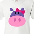 thumbnail image 4 of Inktastic Girl Hippo Youth T-Shirt, 4 of 5