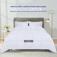 thumbnail image 3 of BNM Reversible Comforter, Twin, White, 3 of 10