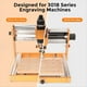 thumbnail image 5 of Tablero de MDF CNC para Fresadora CNC 3018, Compatible con 3018 PRO MAX, 300 X 180 X 12 mm, Orificios M6 (6 mm), Tornillos., 5 of 5