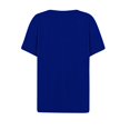 thumbnail image 5 of GERsome Short Sleeve V Neck T Shirts for Boys Girls Casual Button Up Summer Tops Unisex Kids Solid Color Basic Tees Comfy Blouses for Kids 3-14 Years, 5 of 5