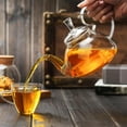 thumbnail image 4 of Walson Glass Teapot with Tea Infuser Hanger Large Handle Tea Kettle Tea Pot, 4 of 9