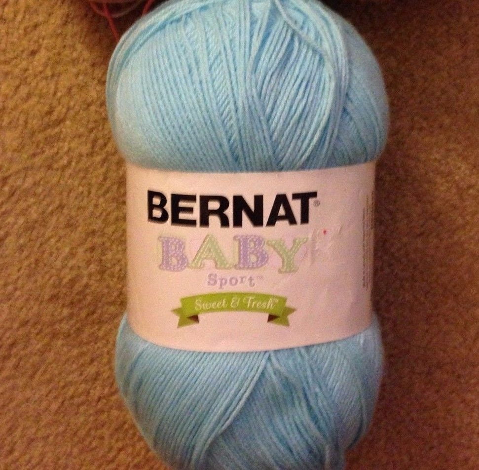Bernat Baby Sport Fresh Sky Yarn, 300 g