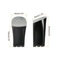 thumbnail image 2 of Uxcell Heel Repair Replacement High Chunky Heel DIY for Women Shoe 1 Set Black 1.81" x 3.43", 2 of 5
