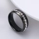 thumbnail image 1 of BRIGHTFUFU Anillo Negro Con Para Y Uso Diario Fácil De Combinar, 1 of 8