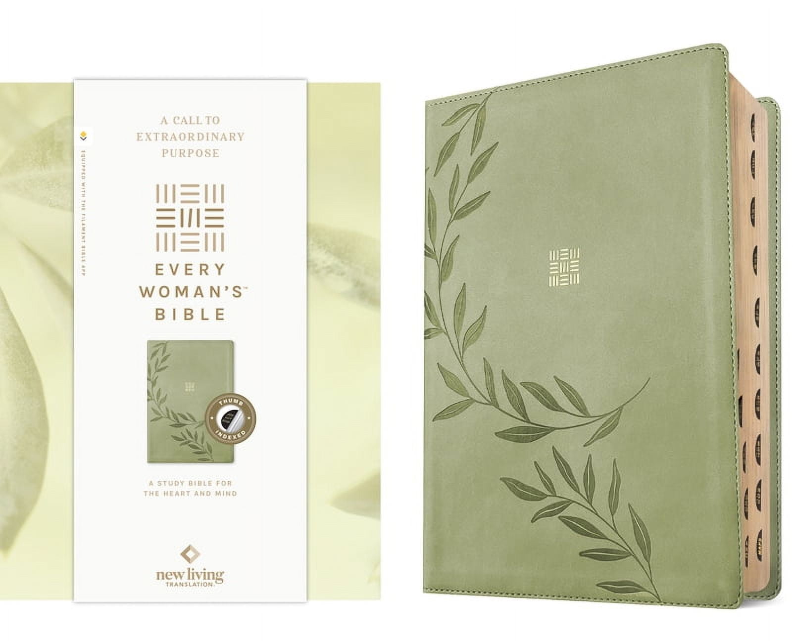 NLT Large Print Thinline Reference Bible, Filament Enabled