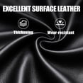 thumbnail image 3 of Heavy Duty Big and Tall Office Chair, 7.83Hz Schumann Resonance Relax Chair with Heating Function, Silent Rubber Casters, Thick Padded Seat, Black, 3 of 9