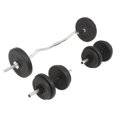 thumbnail image 2 of vidaXL Barbell and Dumbbell Set 66.1 lb, 2 of 10