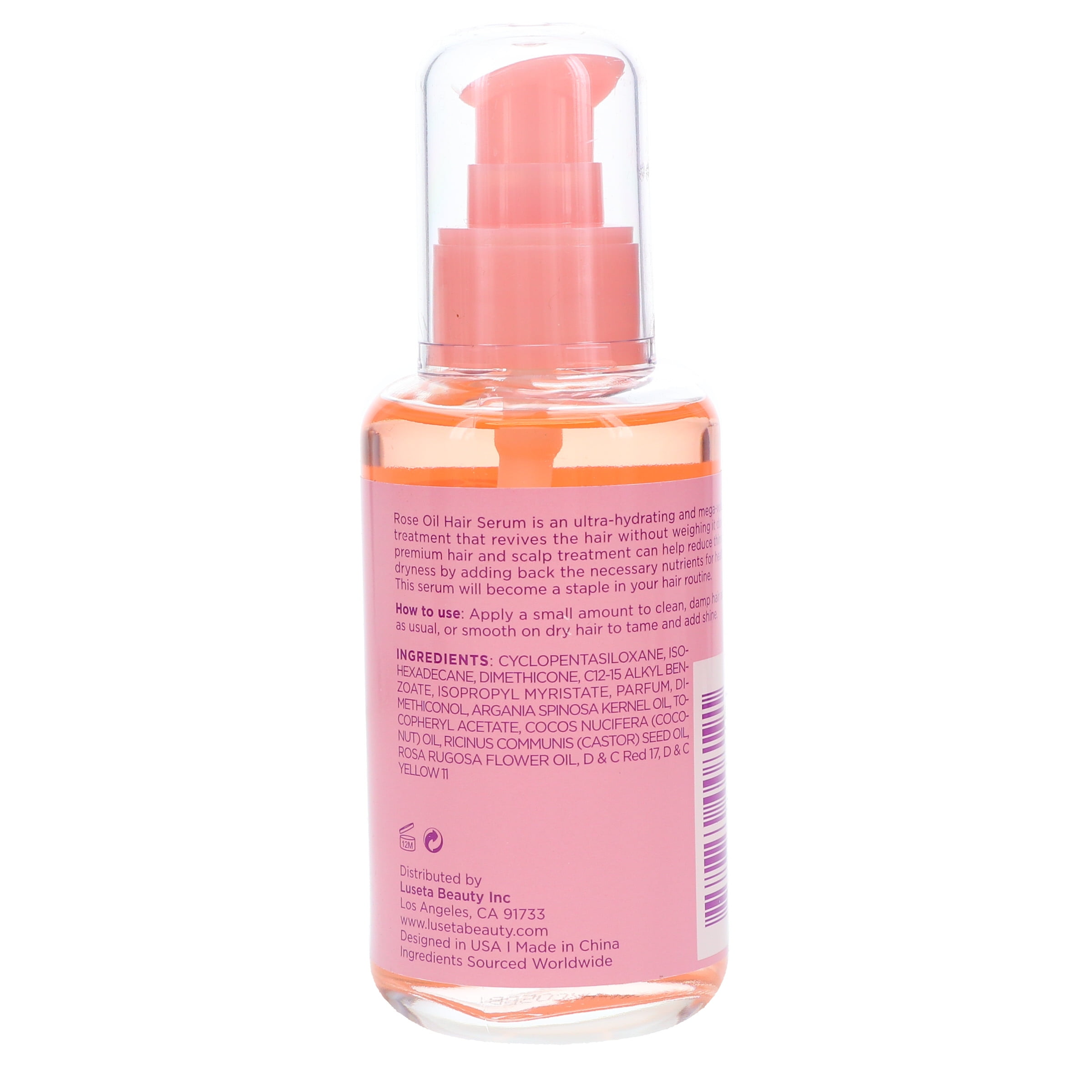 Luseta Rose Oil Hair Serum 3.38 oz