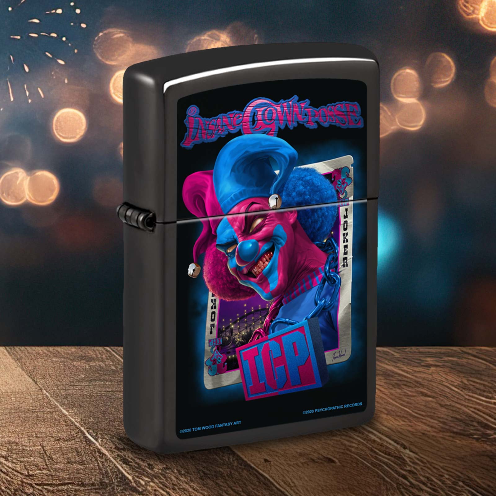 ICP Carnival of Carnage - Blue Matte Zippo Lighter