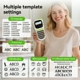 thumbnail image 7 of Phomemo H1100 Handheld Label Maker, Label Printer Machine with Tapes, Portable Label Tape Makerfor Home, Office Organization, Multiple Fonts Symbols Borders Easy to Use Inkless, 7 of 7
