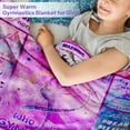thumbnail image 2 of Gifts for Mom Throw Blanket Mom Blanket from Daughter Son, Gifts for Anniversary Mom Birthday Gifts, I Love You Mom Blanket,Soft Flannel Blanket for Mom 60"*50", Christmas, Holiday, Thanksgiving Gift, 2 of 5