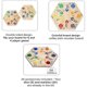 thumbnail image 3 of Juego de mesa Aggravation, tablero de juego pintado de doble cara para 4 y 6 jugadores, juego de mesa Fast Track, juegos de mesa de madera para toda la familia, para adultos, niños y familias., 3 of 4