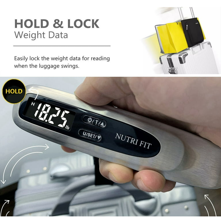 LETSFIT Portable SUITCASE Digital LUGGAGE SCALE for Travelers – A+ Stuff