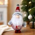 thumbnail image 7 of GWAAMB Colorful Fabric Foam Christmas Ornament, 6.69in Hanging Pendant for Xmas Tree Holiday Decor (B), 7 of 7
