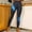 Sky Blue, variant on AOOCHASLIY Long Pants Clearance Womens Summer Casual Elastic Waist Printed Pants
