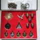 thumbnail image 2 of 2025 Nuevo conjunto completo de varita mágica Harried Hot Sale, insignia de reloj de arena, convertidor de tiempo, insignia de reloj de arena, caja de regalo, collar, anillo,, 2 of 5