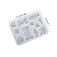 thumbnail image 5 of Fish Dog Bone Anti-lost Nameplate Pendant Silicone Mold with Keyring DIY Craft, 5 of 9