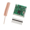 thumbnail image 1 of SI4432 433Mhz 64 Bytes Transceptor Inalámbrico De Módulo De Comunicación RF DYNWAVEMX Módulo inalámbrico Si4432, 1 of 8