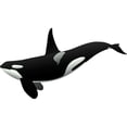 thumbnail image 3 of CafePress - Killer (Orca) Whale Pajamas - Women's Short Sleeve Print T-Shirt and Pants Light Cotton Pajama Set, 3 of 7
