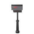 thumbnail image 4 of Outdoor Letter Holder Savannah Curbside Mailbox with Paper Tube and Bradford Mailbox Post, 4 of 7