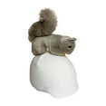 thumbnail image 1 of Funda para casco de esquí con forma de ardilla, suave y versátil, accesorio de regalo, bonita decoración para casco, gorro de punto para exteriores, 1 of 8