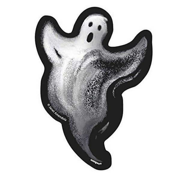 Halloween Cutouts Decorations Ghost Pumpkin Witch, 6 ct, Unique Industries