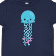 thumbnail image 4 of Inktastic Cute Jellyfish, Little Jellyfish, Blue Jellyfish Girls Toddler T-Shirt, 4 of 5