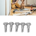 thumbnail image 4 of Self Tapping Screw, Rust Proof Cross Round Head Drill Screw Widely Application 200 Pcs  For Household, 4 of 8