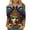 10-Multicolor, variant on Cavosen Mardi Gras Women's 3/4 Sleeve Tops Dressy Holiday Carnival Crewneck Blouse Mask Graphic Print Tops Festival Stylish Shirts Loose Athletic Tees Party Shrove Tuesday T-Shirts M