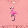 thumbnail image 4 of Inktastic Ladylike Flamingo Girls Toddler Dress, 4 of 5