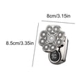 thumbnail image 2 of Bald Head Shavers for Men, Floating Head System, Dual-Track Blades, 6-in-1 Detachable Head Shavers, Smooth & Comfortable, Waterproof, 2 of 7