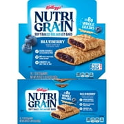 Kellogg's Nutri-Grain Blueberry Chewy Soft Baked Breakfast Bars, Ready-to-Eat, 20.8 oz, 16 Count