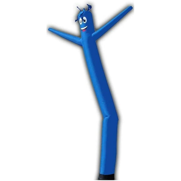 Inflatable Tube Man Guy 6ft - Solid Dark Blue Color - Body only, Without air Blower