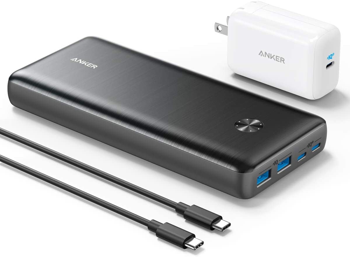 Zich voorstellen Poging Fragiel Anker PowerCore III Elite 25600 87W Portable Charger with 65W PD, Power  Delivery Power Bank Bundle for Laptops, Smartphones - Walmart.com