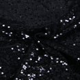 thumbnail image 4 of CNKOO Débardeur Pailleté à Paillettes pour Femmes Manches 3/4 Top de Cocktail, 4 of 4