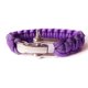 thumbnail image 1 of Pulsera de acero inoxidable para acampar al aire libre para hombre, cuerda de paracaídas Paracord W,4, 1 of 3