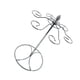 thumbnail image 5 of EeaseMX 1 soporte creativo para copas de vino, hermoso soporte para copas invertido (plateado), 5 of 8