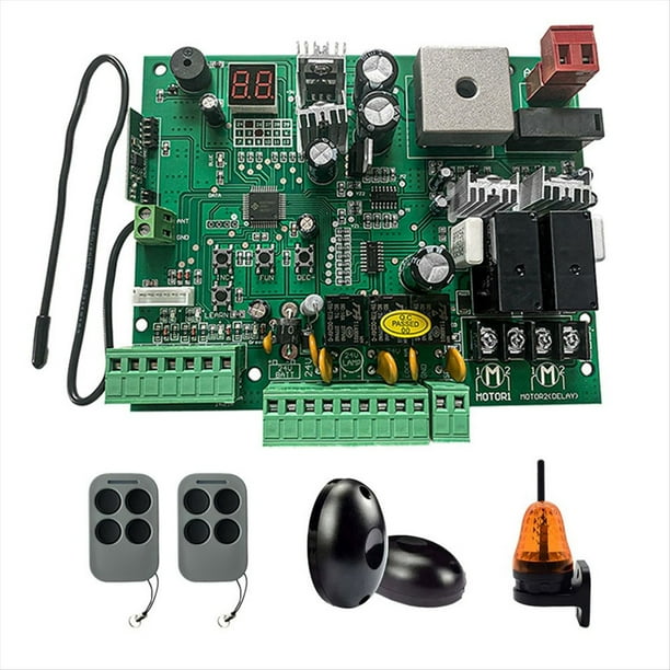Placa PCB de 24 V CC para de Control de Puerta Batiente Automática de Doble Brazo, Panel de Control y Centro de Control Inteligente.
