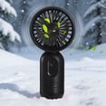 thumbnail image 3 of Lunxisen 3 Pcs Portable Handheld Personal Fan USB Rechargeable Battery Operated Three Speed Cooling for Travel Outdoor, 3 of 8