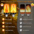 thumbnail image 3 of LED Flame Effect Bulb Flickering Emulation Home Garden Lamp, 3 of 4