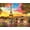 Paris Sunset, variant on Springbok's 350 Piece Jigsaw Puzzle Blissful Borough - Made in USA