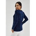 thumbnail image 3 of Suéter tejido Roman Fashion Juvenil 108 Azul petroleo 36, 3 of 6